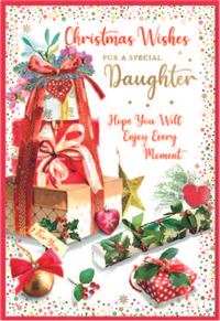 Simon Elvin 6 Pack Cards C50 Christmas Daughter
