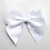 Italian Options 6 Pack Ribbon Bows White 10cm