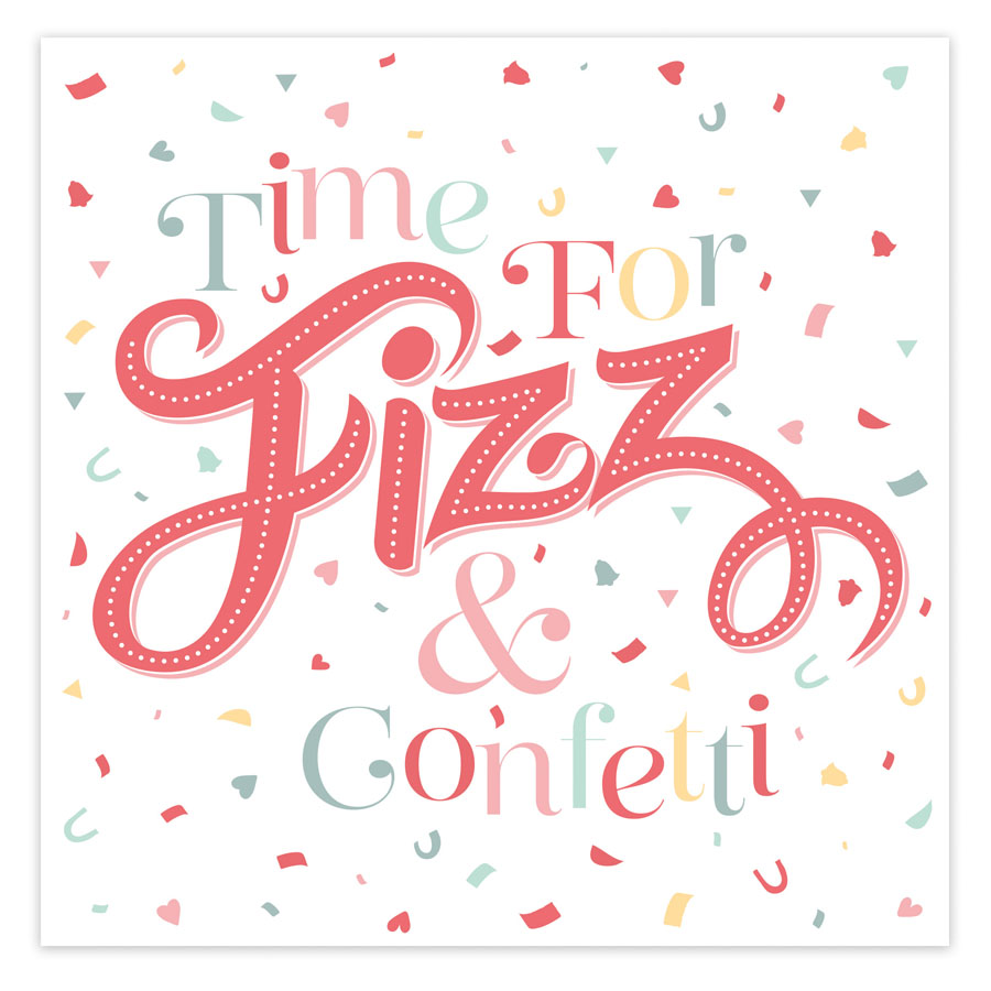 Hip To Be Square Wedding 6pk