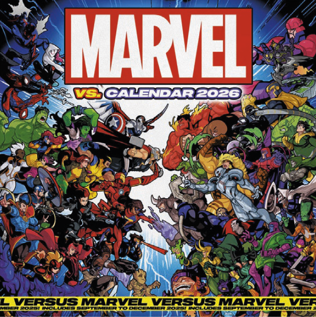 Tallon Calendar Marvel 30x30cm
