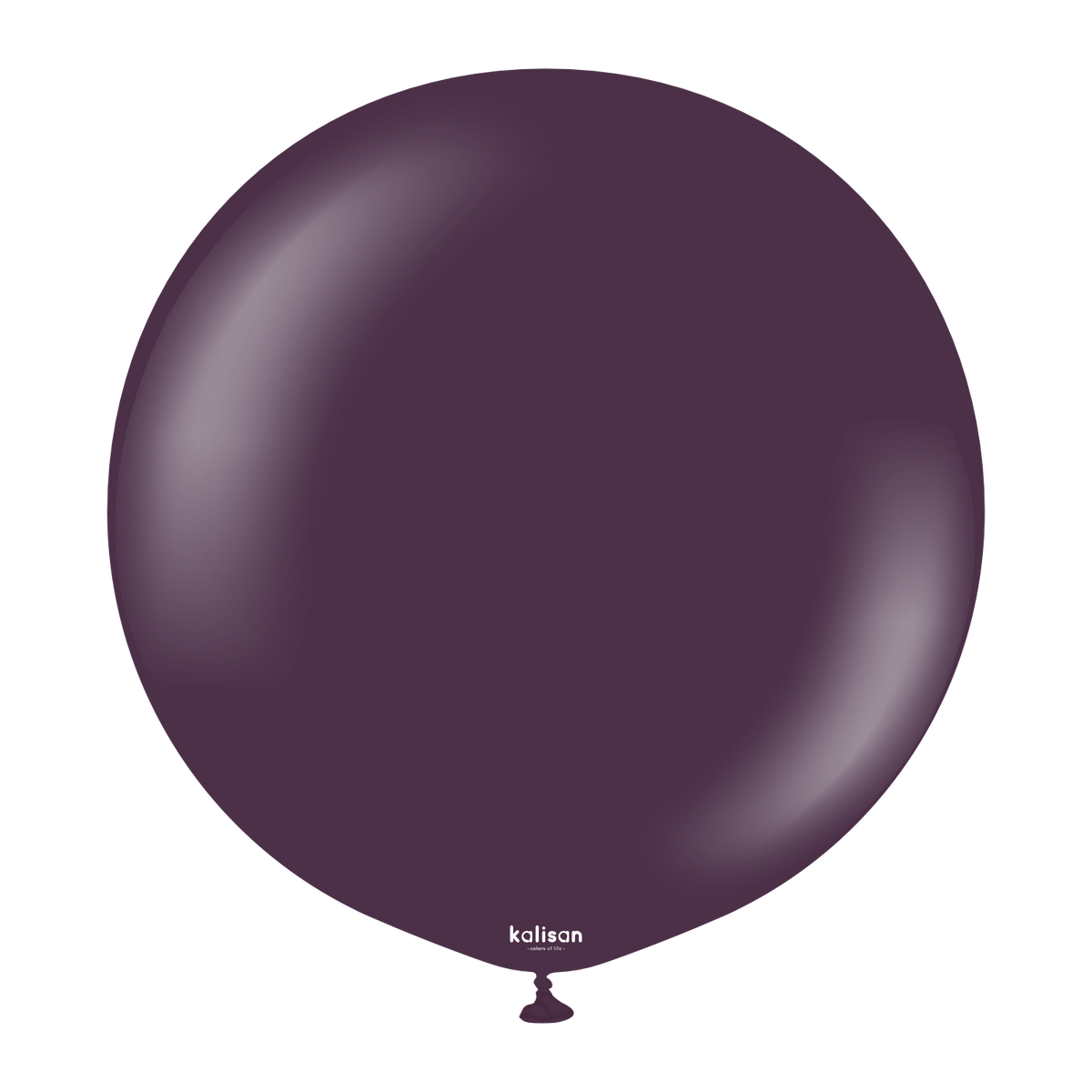 Kalisan 2 Pack Latex Balloons Standard Plum 36"
