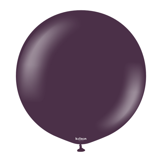 Kalisan 2 Pack Latex Balloons Standard Plum 36"