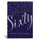 Prelude Pzazzle C50 Birthday Age 60 6pk
