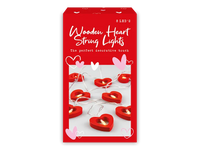 Gem Imports String Lights LED Hearts 8pcs 1.5m