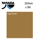 Ritrama Vinyl Optimum Gloss Lt Brown 305mm x 5m