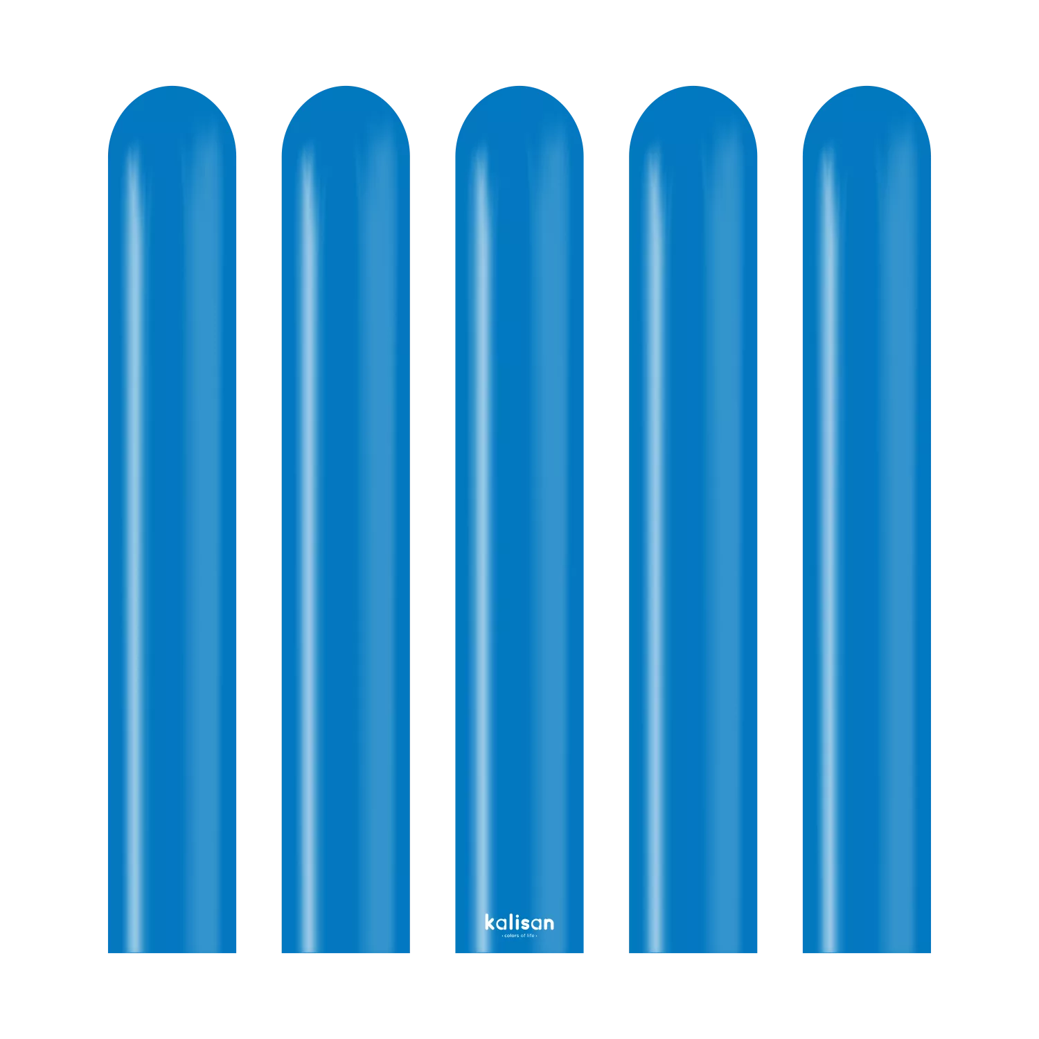 Kalisan 260 Nozzle Up Latex Blue for modeling, 100-pack of flexible latex nozzles for detailed craft work.