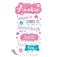 Prelude Platinum C55 Birthday Auntie 6pk