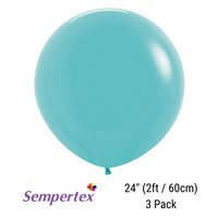 Sempertex Fashion Caribbean 24" Latex 3pk
