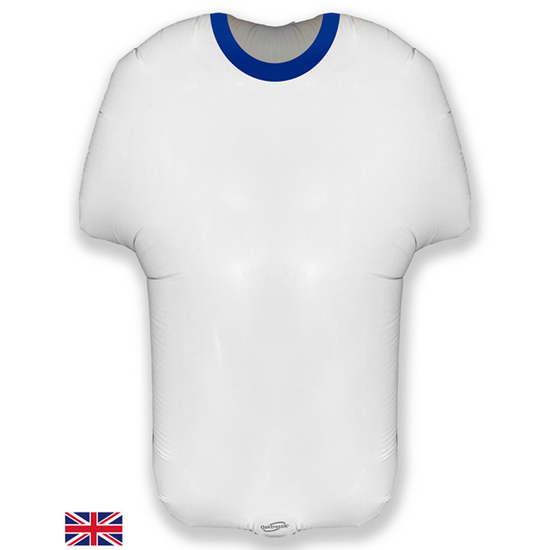Oaktree Sports Shirt White/Blue 24" Foil Balloon