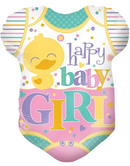 APAC Foil Balloon Baby Girl Babygrow 18