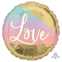 Anagram Sunset Love Pastel 18" Foil Balloon