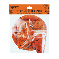 25pc Dinner Set Halloween Party