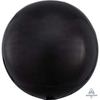 Anagram Foil Balloon 16" Orbz Black