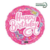 Grabo Totally Awesome Birthday 18" Foil Balloon