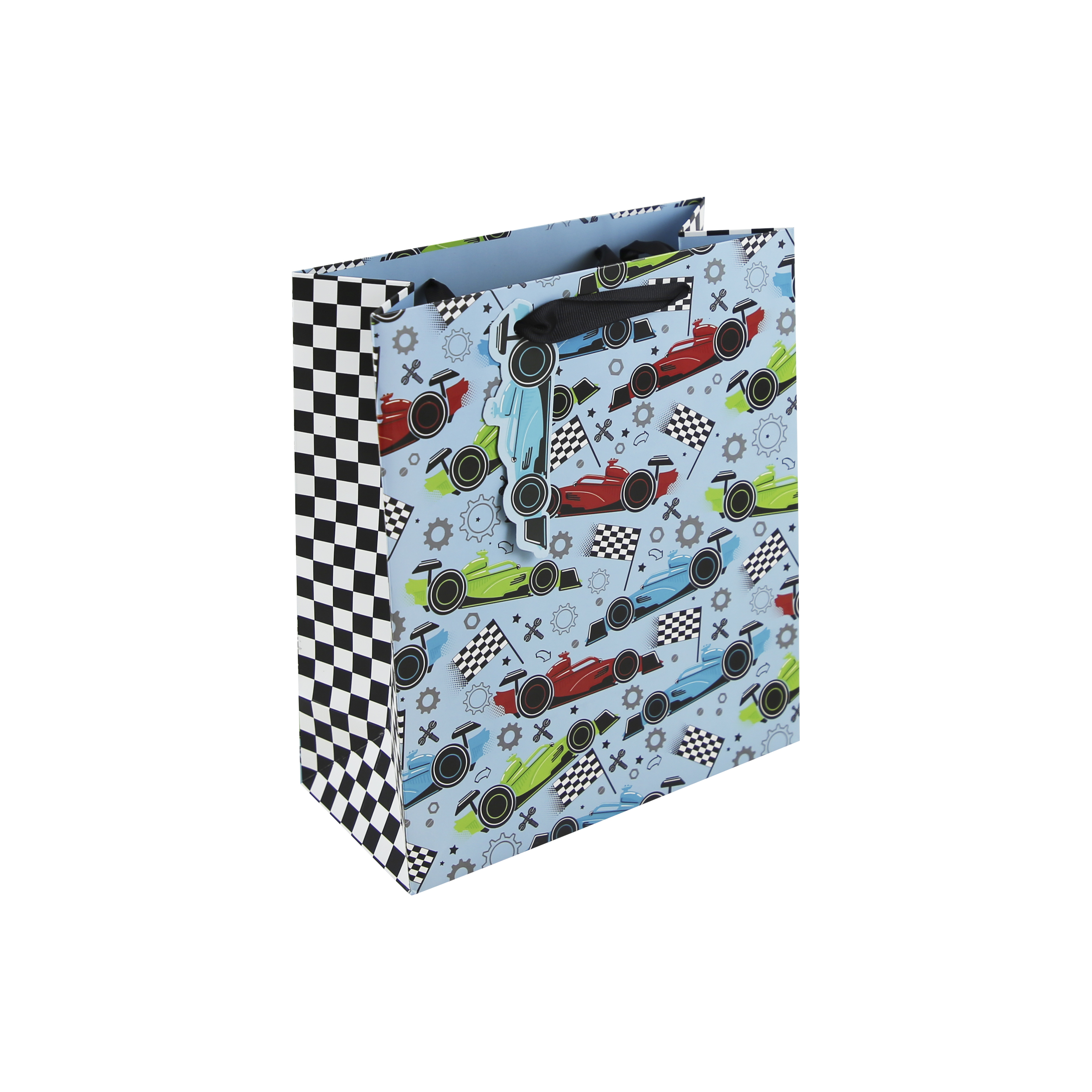 Racecar Medium Gift Bag 6pk