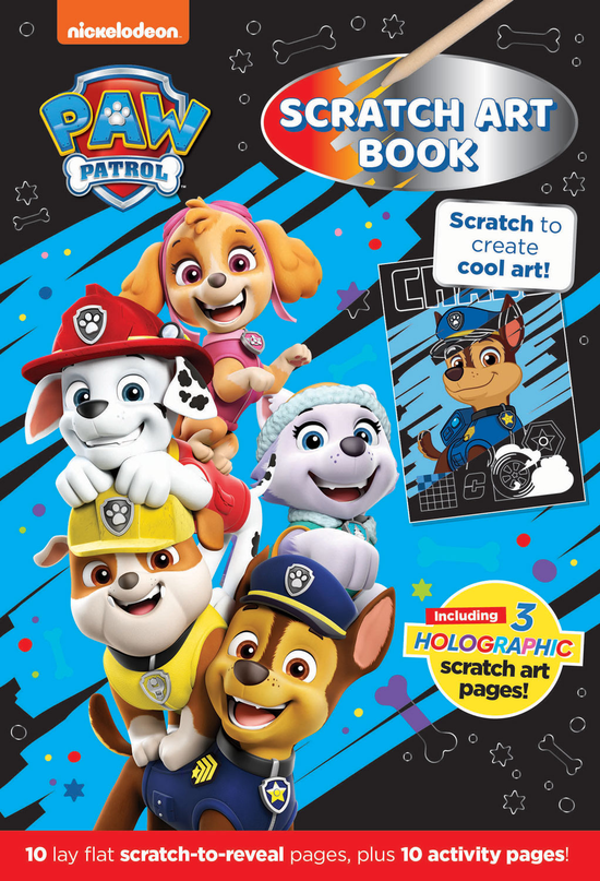 Alligator Products Scratch Book Paw Patrol