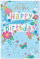 Simon Elvin 6 Pack Cards C75 Birthday