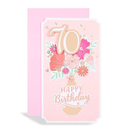 Excellence C75 Birthday Age 70 6pk