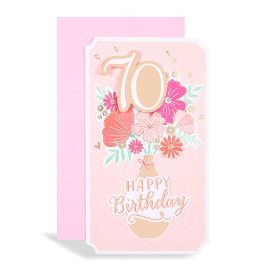 Excellence C75 Birthday Age 70 6pk