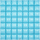 Oaktree Foil Balloon Matte Blue Waffle 36"