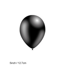 Decotex Pro Solid Black 5" Latex Balloons 100pk