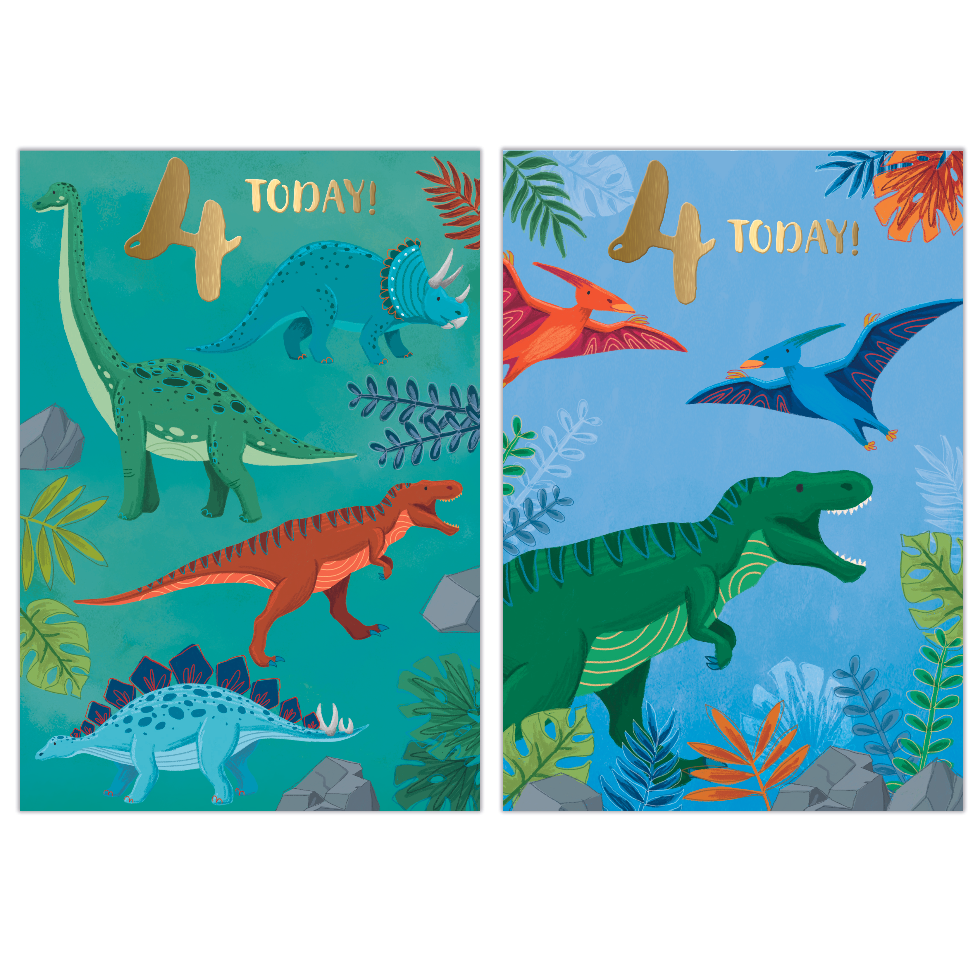 Poppyhill 12 Pack Cards C50 Birthday Age 4