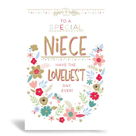 Prelude Pzazzle C75 Birthday Niece 6pk
