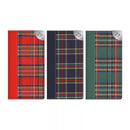 Diary Slim WTV Tartan Fabric 2027 18pk