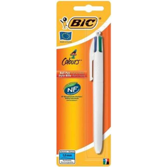 Bic Ballpoint Pen 4 Colour