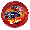 Flexmetal Hot Cars Round 18" Foil Balloon