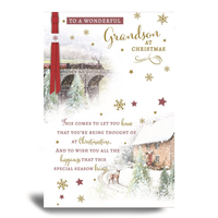 Prelude 6 Pack Cards C75 Christmas Grandson Train