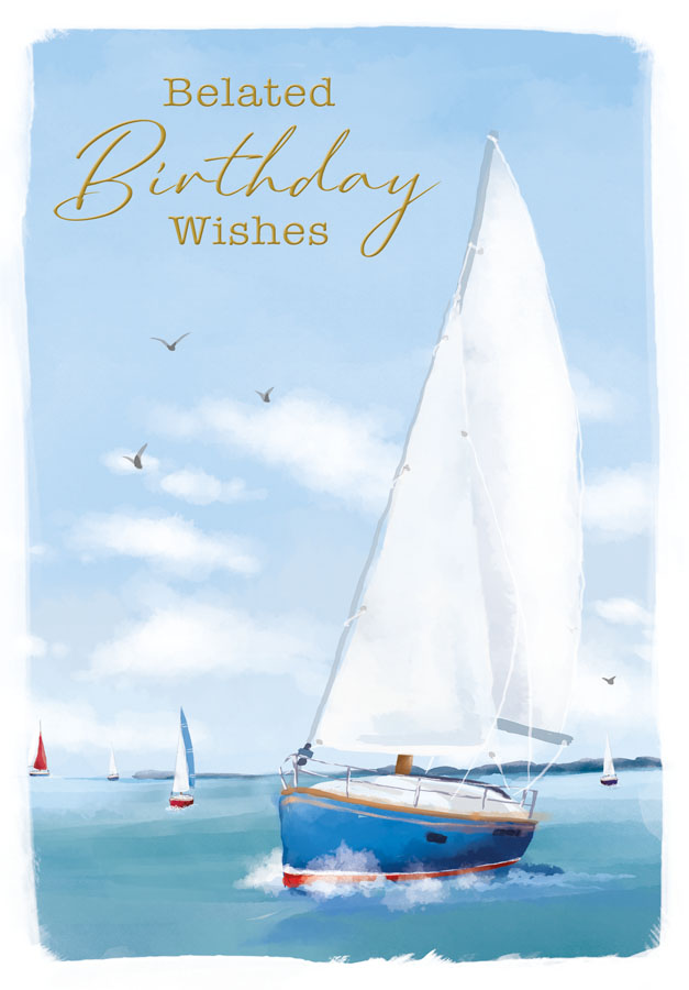 Poppyhill C50 Birthday Belated 12pk