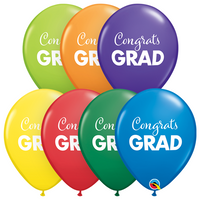 Anagram Graduation Carnival 11" Balloons 25pk