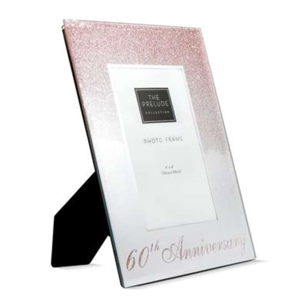 Frame 4" x 6" Rose Gold 60th Anniversary