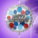 Birthday Balloons Male 18" Foil Balloon