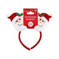 Eurowrap Head Boppers Light Up Santa