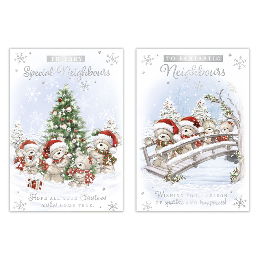 Poppyhill 12 Pack Cards C50 Christmas Neighbours