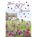 Regal 6 Pack Cards C75 Everyday Birthday Age 80