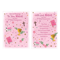 Poppyhill 12 Pack Cards C50 Communion Niece