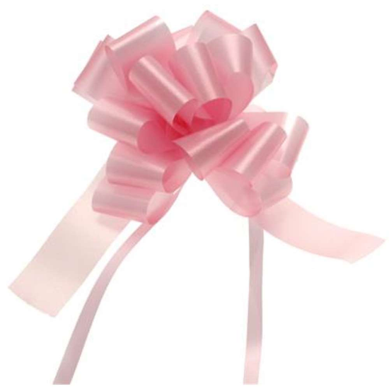APAC 30 Pack Pull Bow Baby Pink 31mm