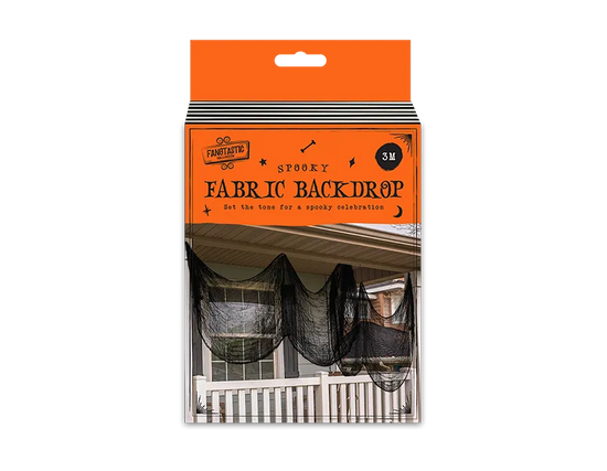 Fabric Backdrop Black 75x3M