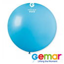 Gemar Fashion Light Blue 31" Latex Balloons 10pk