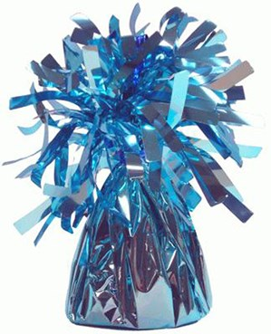 Oaktree Tassel Balloon Weight Light Blue 6oz