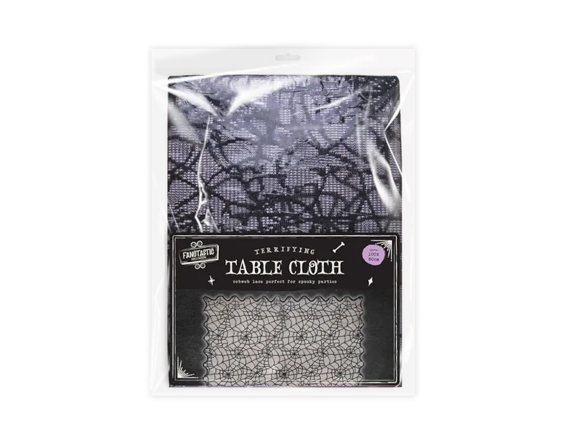 Gem Imports Tablecloth Lace Cobwebs