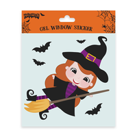 Window Stickers 7" Gel Halloween