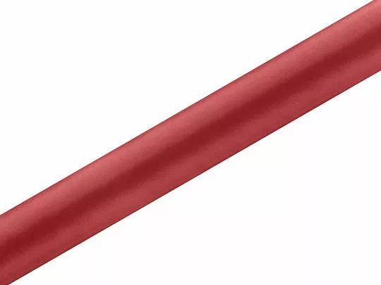 Satin Fabric Red 0.36x9M