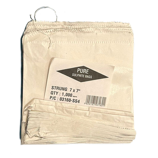 Magnum 1000 Pack Paper Bag White 7x7