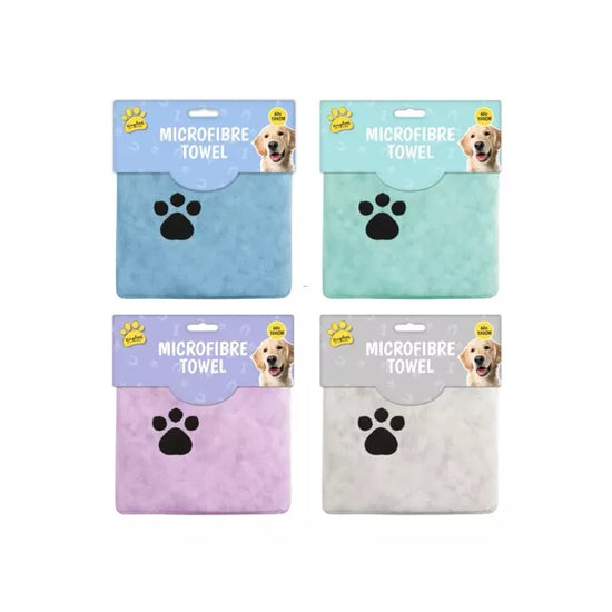 Microfibre Pet Towel 60x100cm (Colour May Vary)
