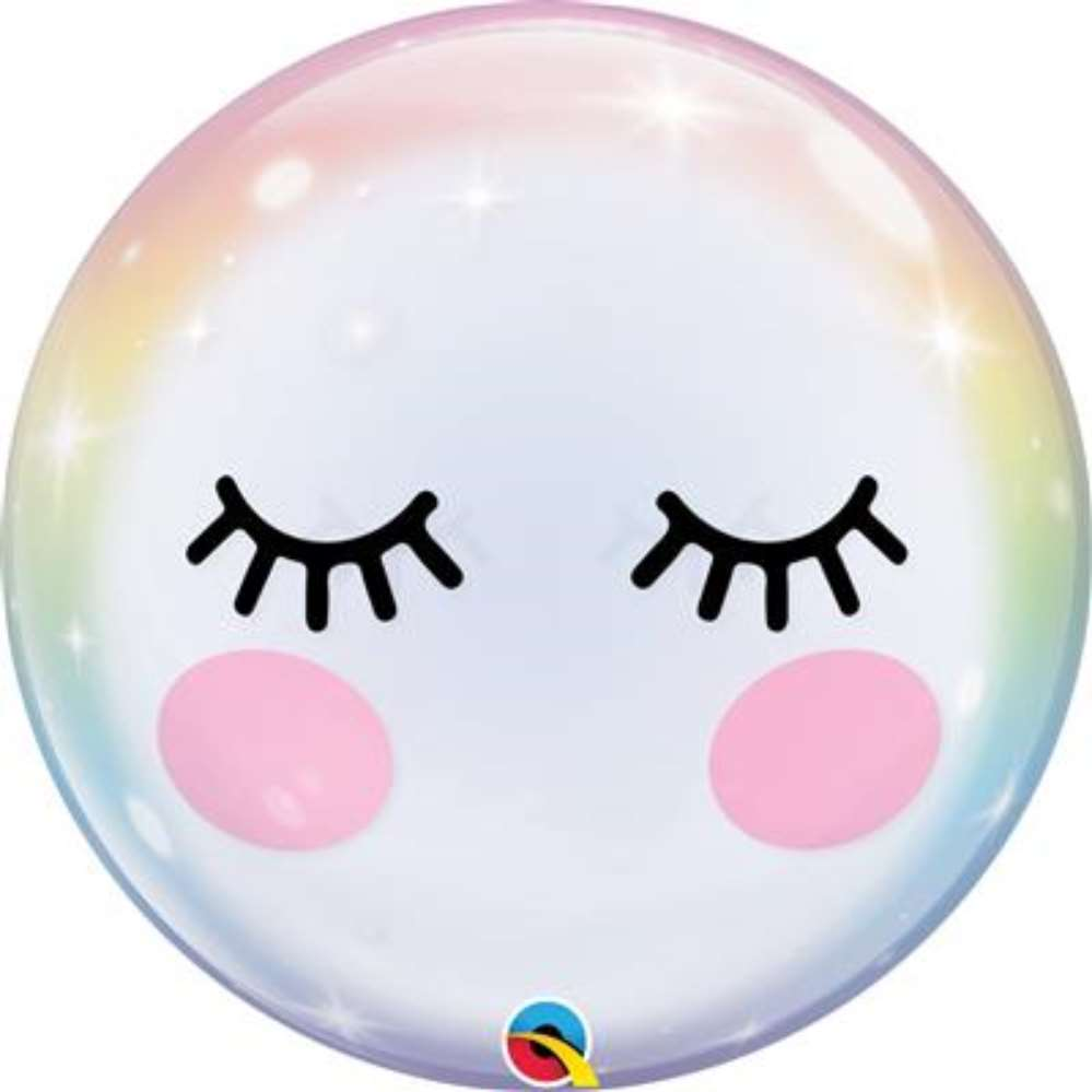 Bubble Balloon 22" Eyelashes