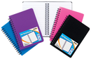Twin Wire Notebook A6 70 Sheet 10pk